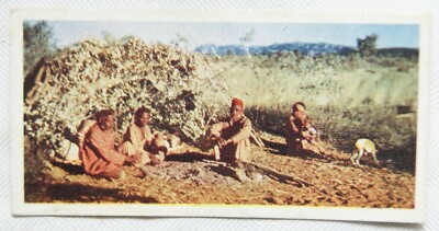 Lyons Teekarte Australien Nr. 43 Aborigines Siedlung