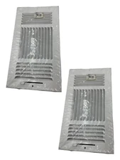 QTY 2 Hart & Cooley AC Vent Ceiling Wall Register 6"x12" White 683m 703923