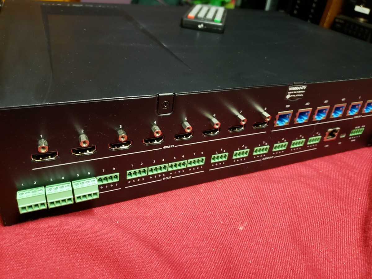 Commutateur Matriciel Atlona 8x8 HDMI Vers HDBaseT - 4K/UHD PRO3-88M