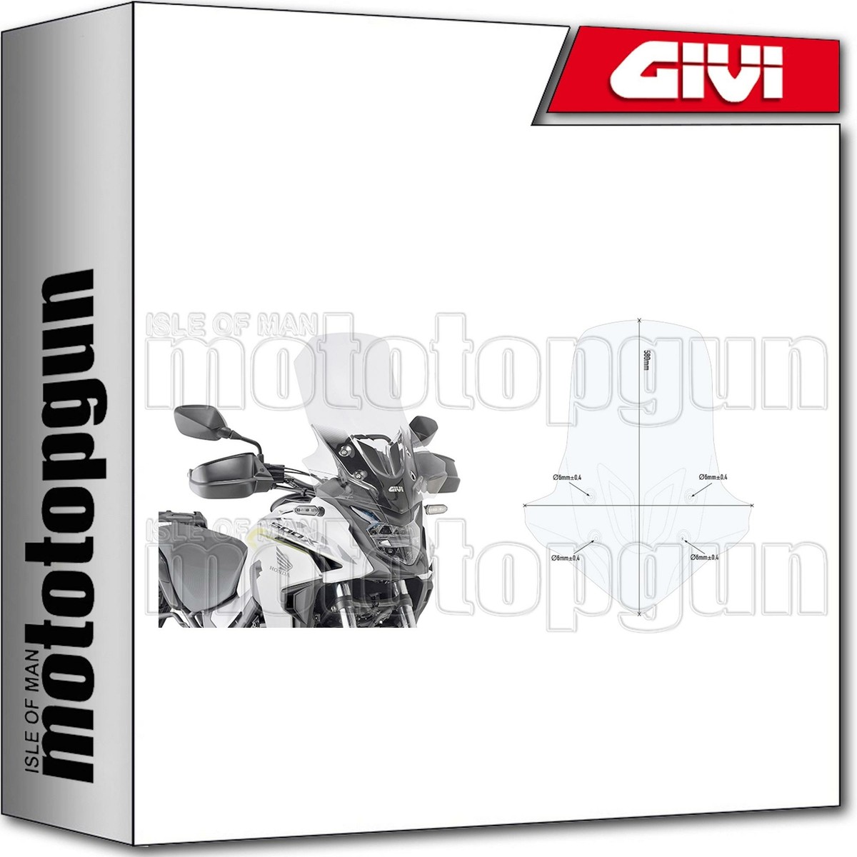GIVI WIND-SCREEN D1171ST HONDA CB 500 X 2019 19 2020 20 2021 21 | eBay