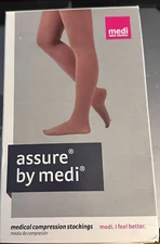 #31 Mediven Assure 20-30 mmHg, Closed Toe, Compression Pantyhose Beige Med 14102