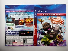 Game Case Art Insert - Little Big Planet Three 3- PS4 - Cover Only