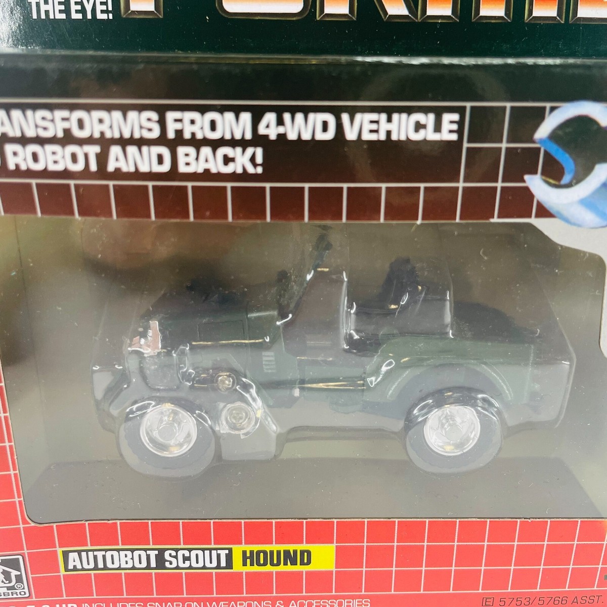 Transformers G1 Hound Autobot Scout Jeep Action Figure