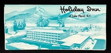 1960s Holiday Inn Lake Placid New York Ski Resort Vintage Hotel Travel Brochure
