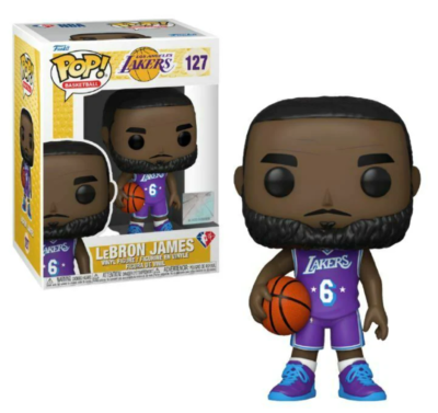 Funko POP! Basketball: Los Angeles Lakers - Lebron James #127 | eBay