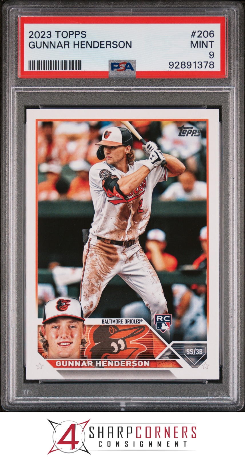 ガナーヘンダーソンauto RC topps Gunnar オリオールズ