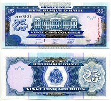 25 Gourdes Haiti 2006  unc, P. 266c