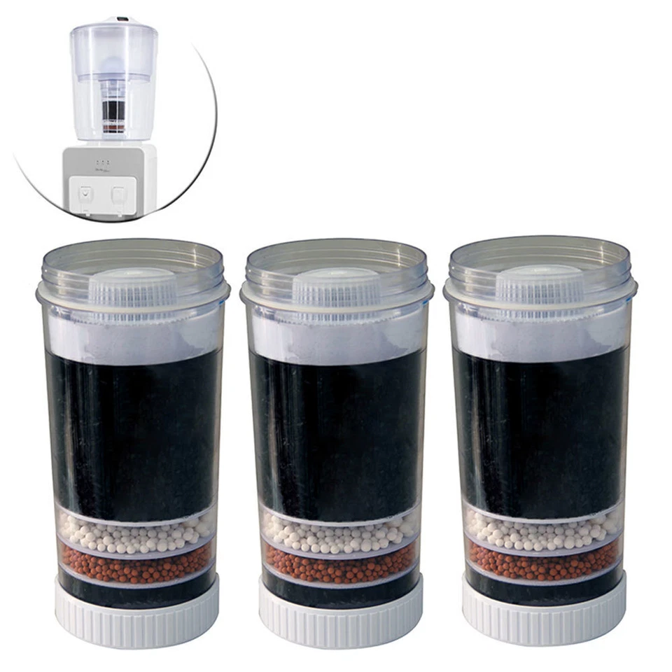 3PK Lenoxx Porcelain Water Purifier/Cleans Cartridge Replacement Filter f/ WC250