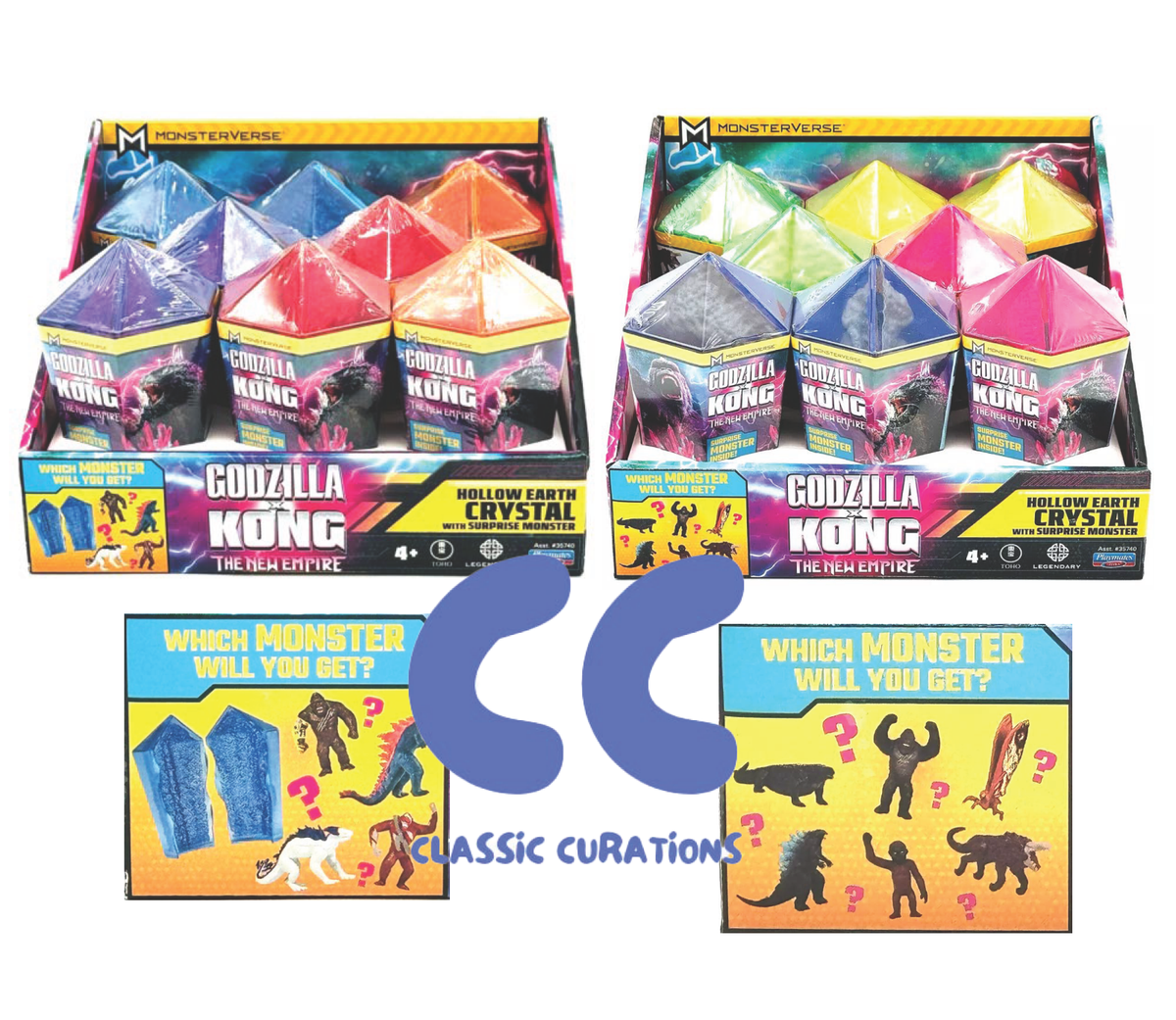 Godzilla X Kong: The New Empire Hollow Earth Mini Surprise Crystal