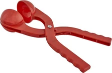Snowball Maker Snow or Sand Toys for Kids, Perfect 3" Snow Ball Shape - Red