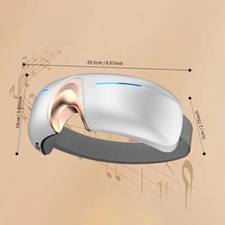 Smart Eye Massager Vibrant Heat, Soothing Music, Voice Broadcast, Bluetooth New