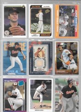 Lot of 200 Orioles Baseball Cards with Ripken,Murray,Schilling,Relic,Palmer #L74