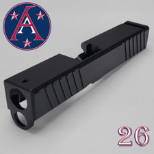 SALE   G26 SLIDE GEN 3-4, BLACK NITRIDE, FRONT AND REAR SERRATIONS 2.0