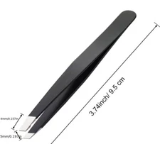 Tweezers 1 Piece Professional Stainless Eyebrow Hair Pluckers