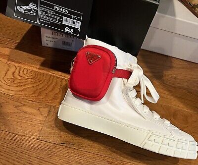 $1350 PRADA Sneakers Wheel Zipped Pouch Bag High-top Schuhe $1350 PRADA Sneakers Wheel Zipped Pouch Bag High-top Schuhe