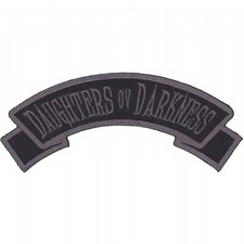 Kreepsville 666 Embroidered Iron On Patch Arch Patch Daughters Ov Darkness