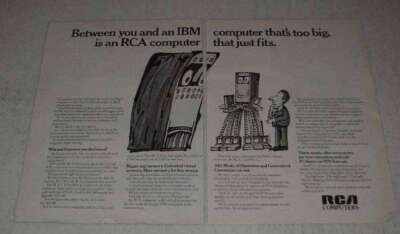 1970 RCA 2, RCA 3, RCA 6 and RCA 7 Computers Ad | eBay