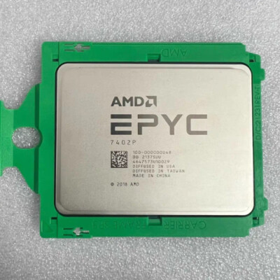 AMD EPYC 7402P CPU 24Core 48Thread 2.8GHz-3.35GHz TDP-180W SP3 unlocked..