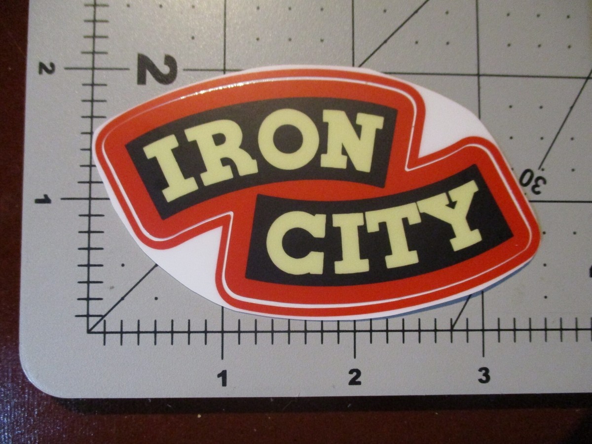 IRON CITY Pittsburgh Brewing IC light stack STICKER decal craft