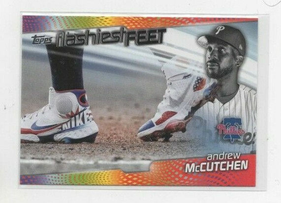 2022 Topps 1st Series Andrew McCutchen Flashiest Feet !