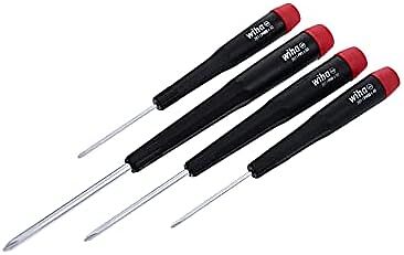 26194 Screwdriver Set, Phillips With Precision Handles, 4 Piece