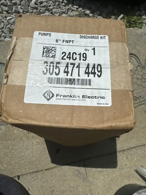 FPS Discharge No Top Bearing 6'' x 4'' NPT 305471449 - INCOMPLETE