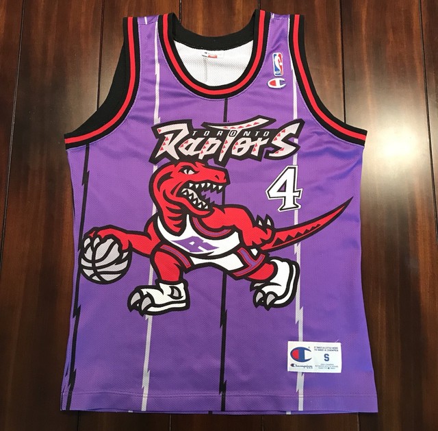 Rare Vintage Champion NBA Toronto Raptors Vincenzo Esposito Basketball
