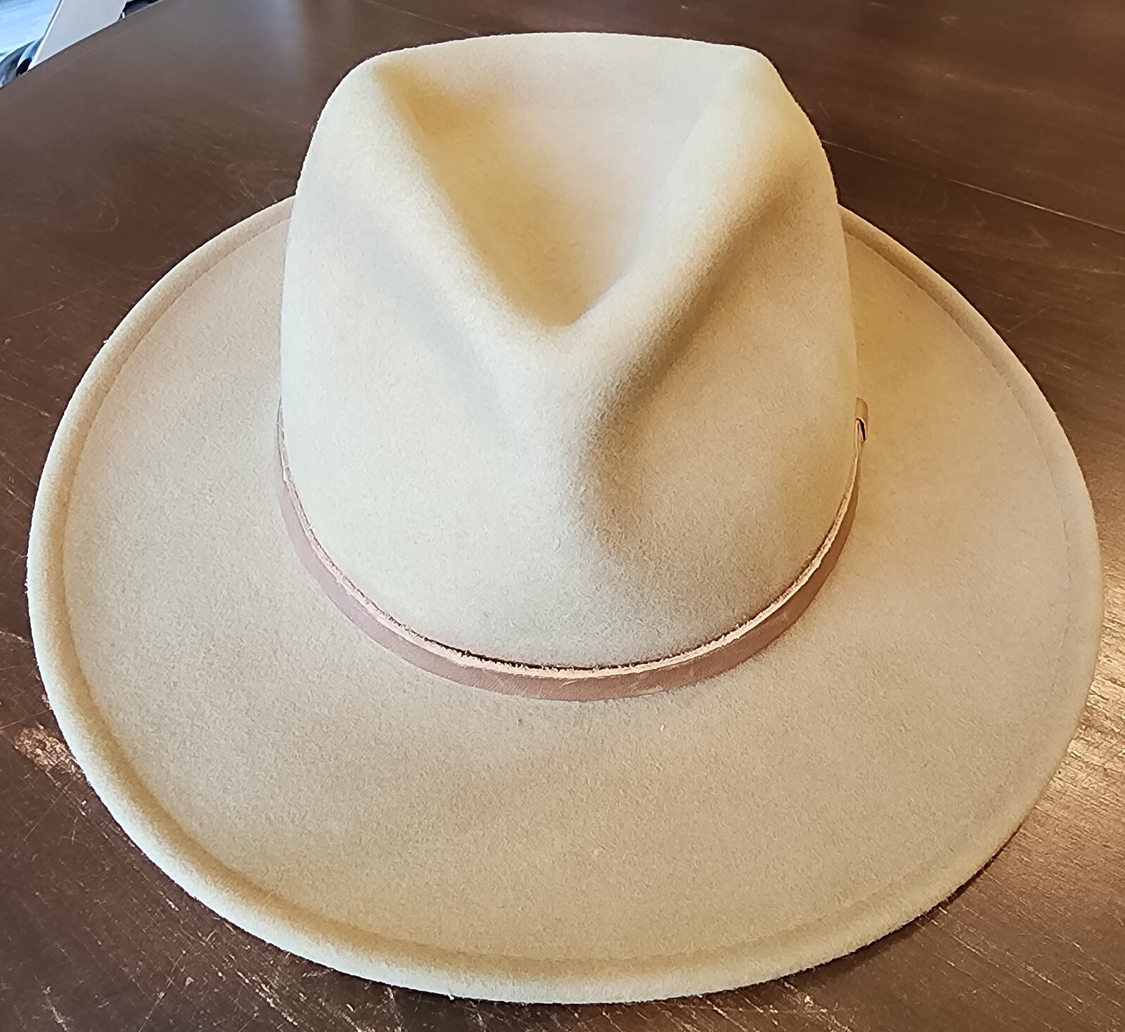 Pendleton 100% Virgin Wool Size Medium Beige Pana… - image 1