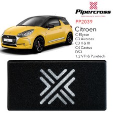 Pipercross Panel Air Filter Performance Filter Citroen C3 Aircross C3 DS3 1.2