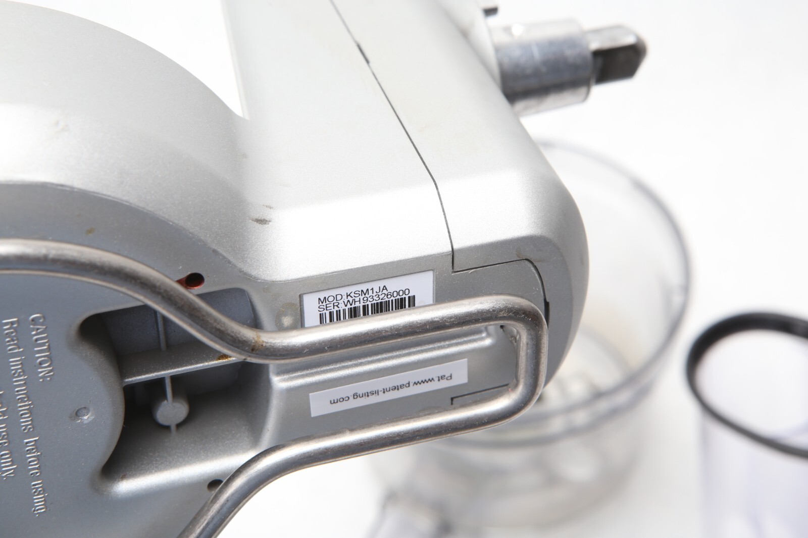 KitchenAid KSM1JA Juicer or Juice Extractor/Sauce Attachment Stand Mixer B52