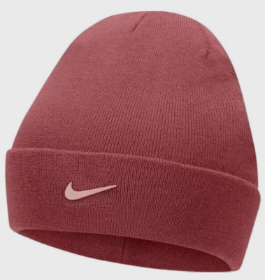 nike burgundy beanie