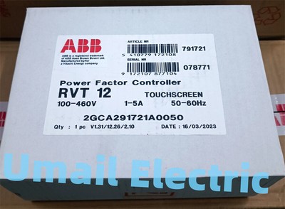 ABB RVT-12 2GCA291721A0050  POWER FACTOR CONTROLLER NEW IN BOX Fast delivery