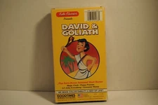 Kids Klassics, David & Goliath, Animated Children Video, VHS