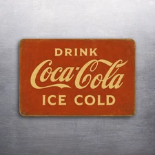 3x 2 Vintage Style Coca-Cola Coke Art Fridge Refrigerator Race Magnet (D.Romeo)