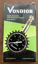 Vondior Tire Pressure Gauge High Accuracy 60 PSI ANSI 40.1 New in Box