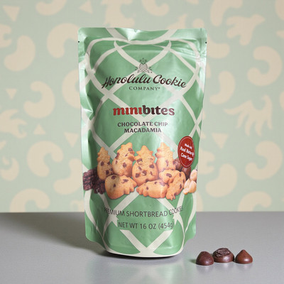 HONOLULU COOKIE COMPANY Chocolate Chip Macadamia Mini Bites Cookie 16 oz