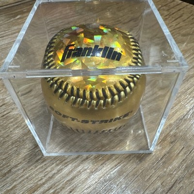 Franklin Sports Baseball MLB Soft Strike Metallic Gold Tee Ball