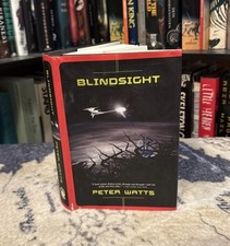Blindsight by Peter Watts (2006, Hardcover) First Edition/3rd Print, ACCPT