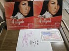  Aaliyah  Autographed (COA) Album Sleeve w/album & 2 Promo Posters (2 Sided)NICE — photo 1