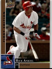 Rick Ankiel 2009 Upper Deck First Edition Baseball St. Louis Cardinals