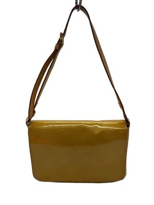 LOUIS VUITTON Thompson Street Monogram Vernis Enamel Yellow From Japan