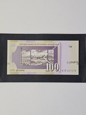 Macedonia 100 Denari Banknote 12.2013, P-16k UNC  (Lot #2099)