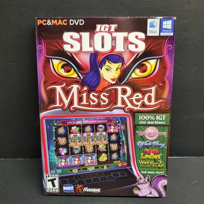 Miss Red collection of 15 IGT casino slots computer games New!