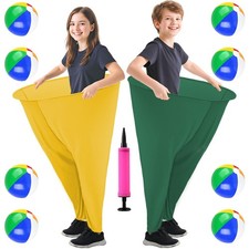 Granny Pants Yard Game 2Pcs Games Pants with 8 Bouncy Balls and 1 Air Pump Ov...