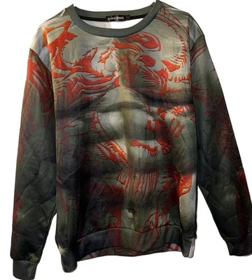 Gearhumans Guardians Of Galaxy Drax Destroyer 3D Sweatshirt Comic Con Men’s S - Photo 1/4