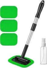 Ultra Clean Microfiber Cloth Pad Glass Windshield, Window & Screen Cleaning Tool