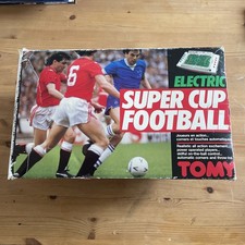 Tomy Electric Super Cup Gioco Calcio - Gioco Vintage - Ottime Condizioni