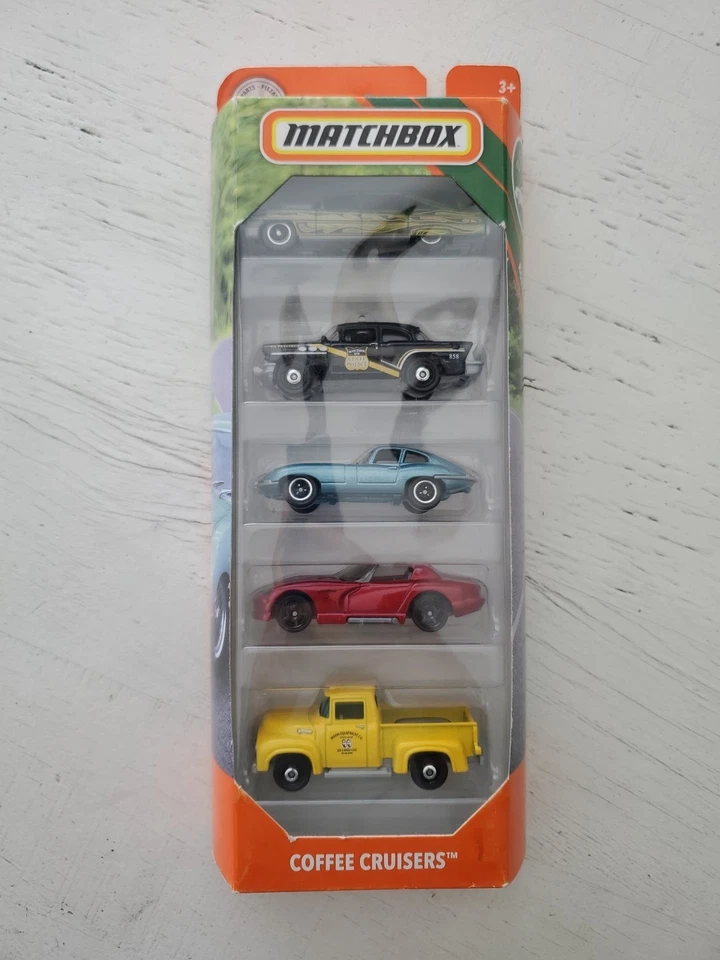 Matchbox Coffee Cruisers 5 Pack Car Set NEW - Image 3 of 3
