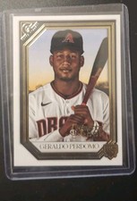 2021 Topps Gallery Printer Proofs #49 Geraldo Perdomo RC Arizona Diamondbacks