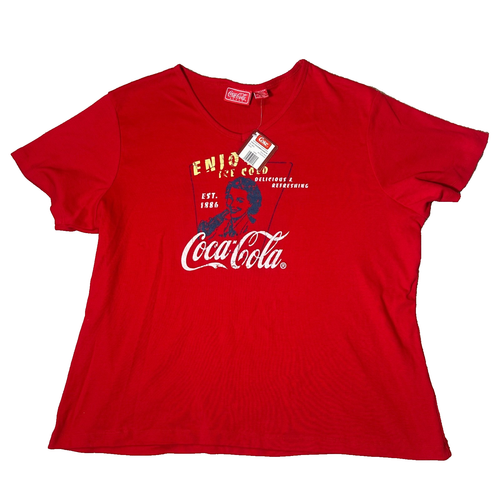 Just My Size Short Sleeve Flowy V-Neck T-Shirt (Women's Plus) 1 Pack